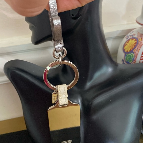 Coach Purse Charm FOB Key Ring Keychain - Picture 5 of 5